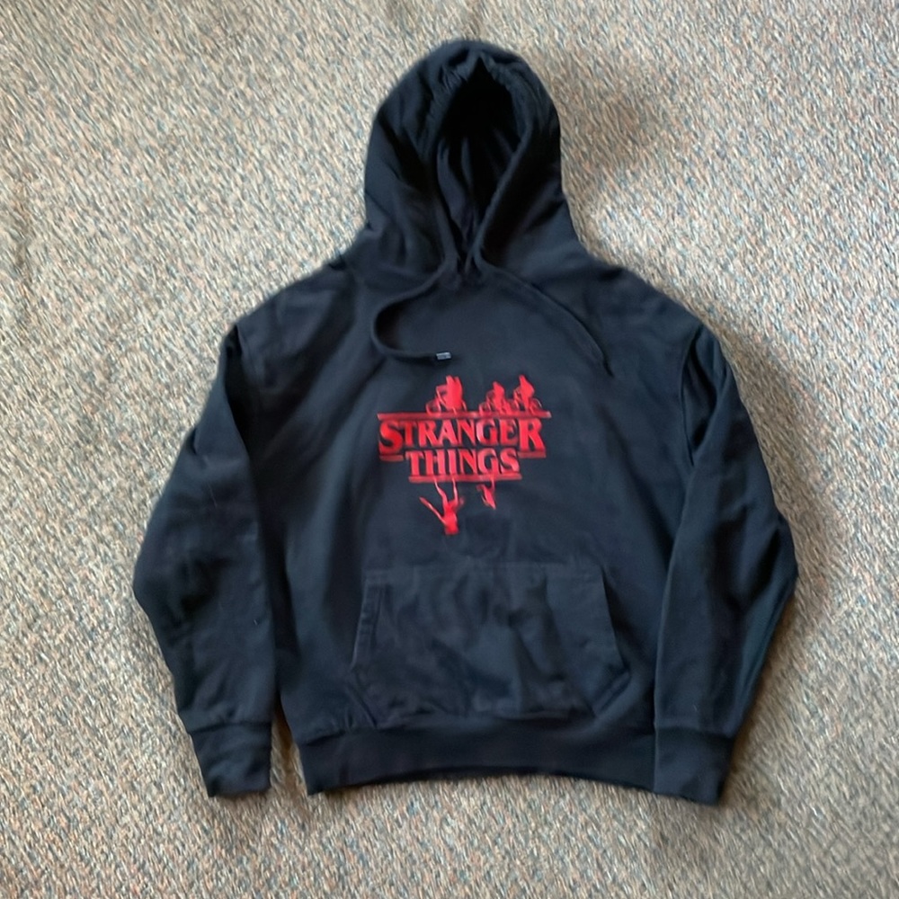 Youth Kids Stranger Things Pullover Hoodie Size M my